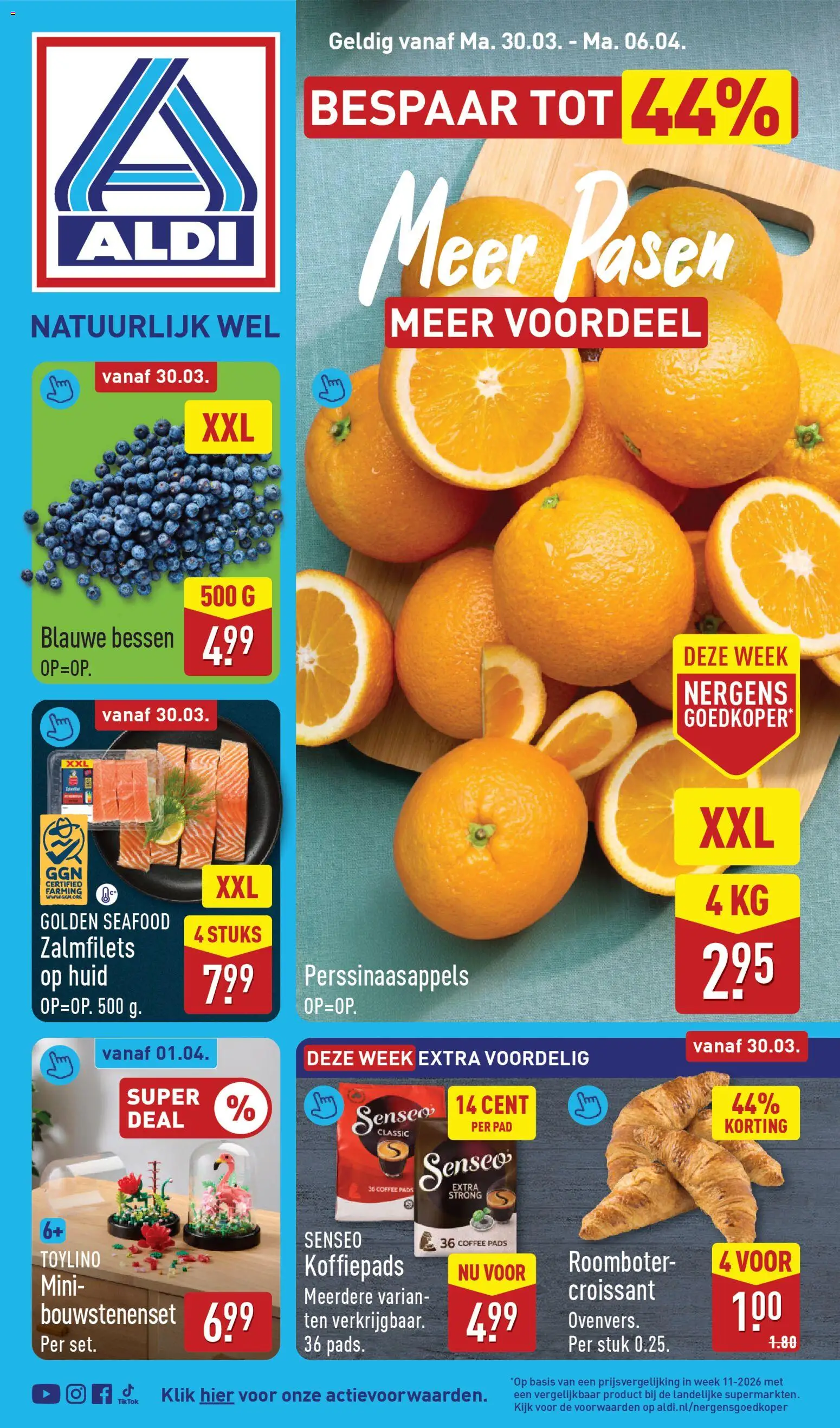 Aldi folder week 14 - pagina 1- geldig vanaf 30-03-2026
