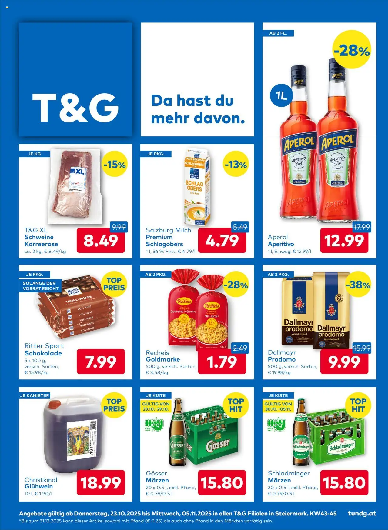 T&G Steiermark - Seite 1- gültig ab 23.10.2025