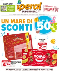 Anteprima Volantino Iperal	 valida dal 30/07/2025