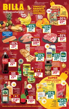Náhled Billa Velký leták platný od 17.12.2025