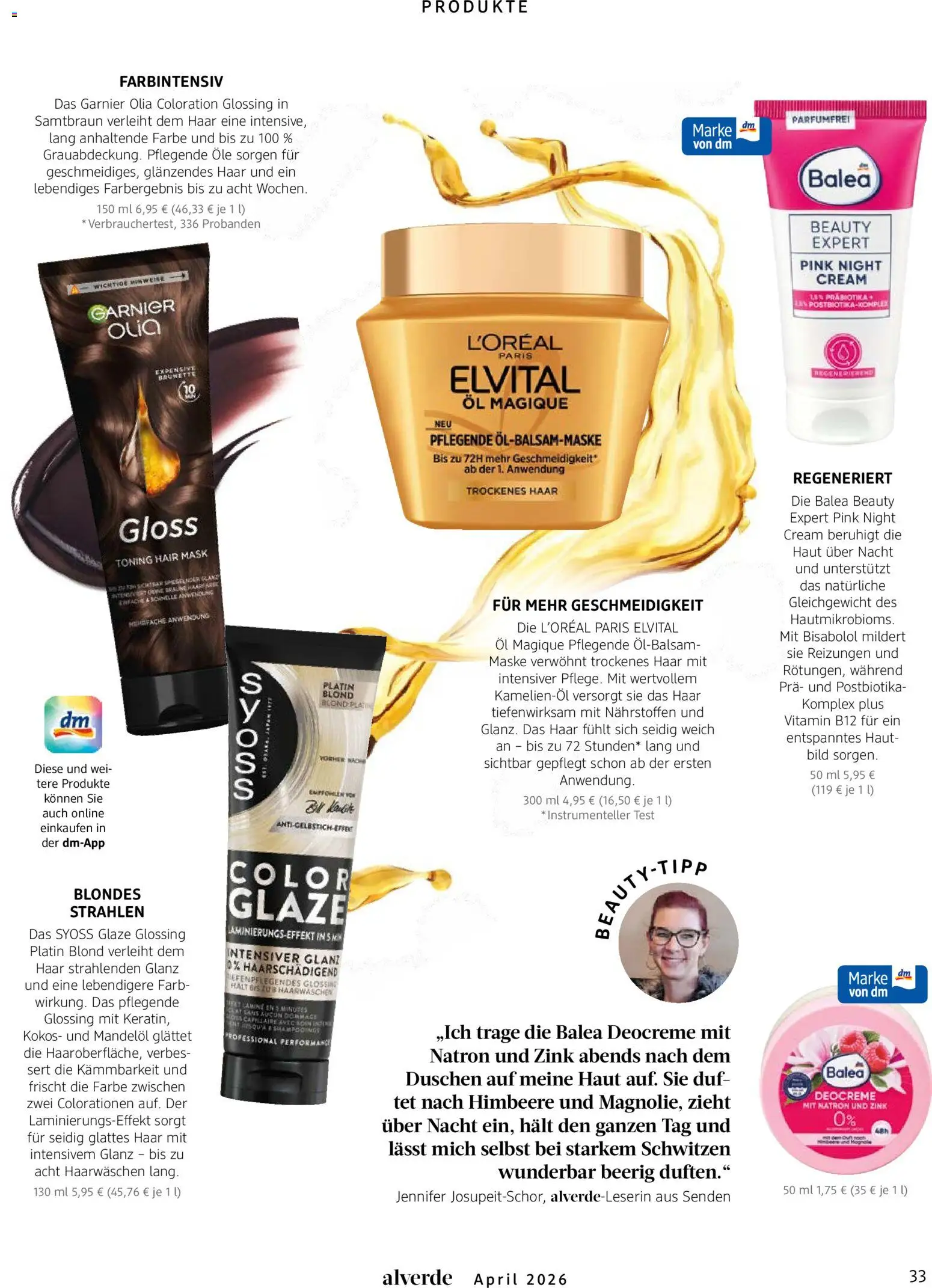 dm drogerie Prospekt 	 - Seite 33 - gültig ab 01.04.2026