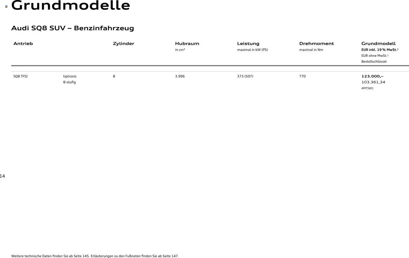 Audi Q8 - Seite 14 - gültig ab 06.11.2025