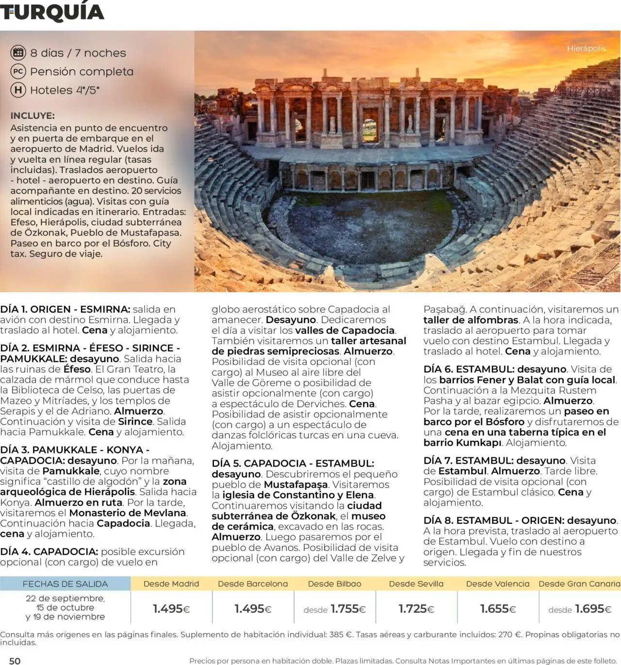 Viajes El Corte Inglés folleto - Página de 50 - Válido desde 01/04/2025