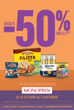 Aperçu Monoprix catalogue valable à partir du 21/10/2025