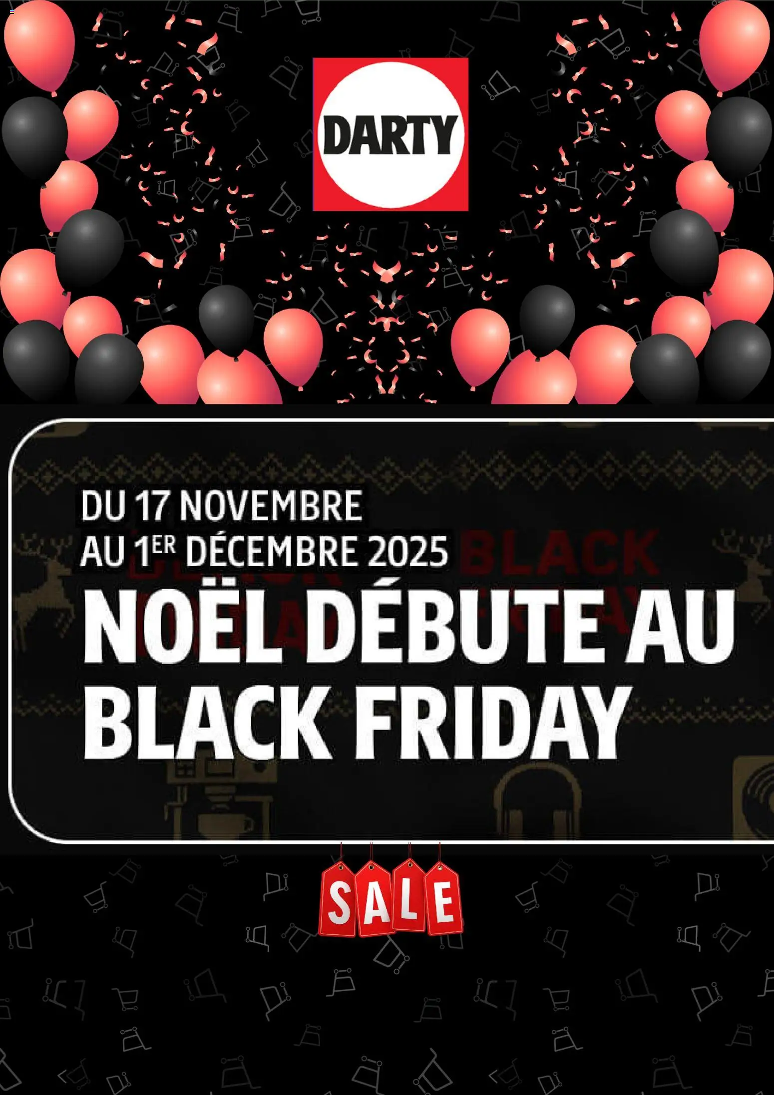 Darty Black Friday - page 1 - valable à partir du 17/11/2025
