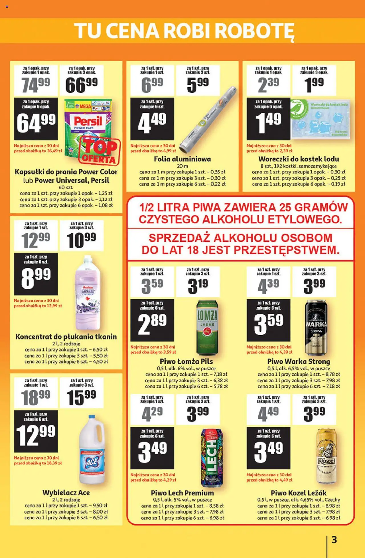Auchan Gazetka - ATAC Hiper Discount - strona 3- ważny od 17.07.2025