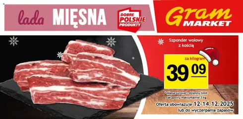 Podgląd Gram Market Gazetka - Lada Mięsna ważny od 10.12.2025