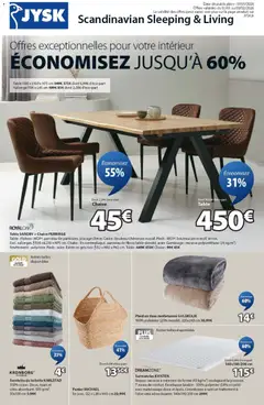 Aperçu Jysk catalogue valable à partir du 01/01/2026