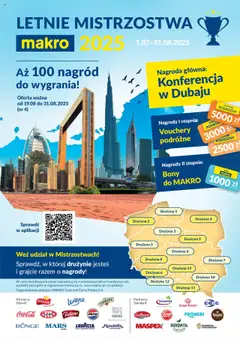 Podgląd Makro Gazetka - Letnie Mistrzostwa ważny od 01.07.2025