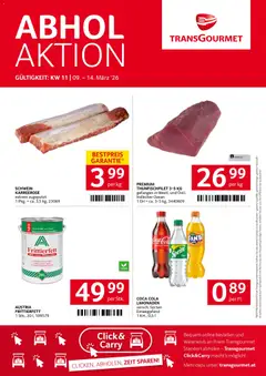 Vorschau Transgourmet Flugblatt gültig ab 08.03.2026
