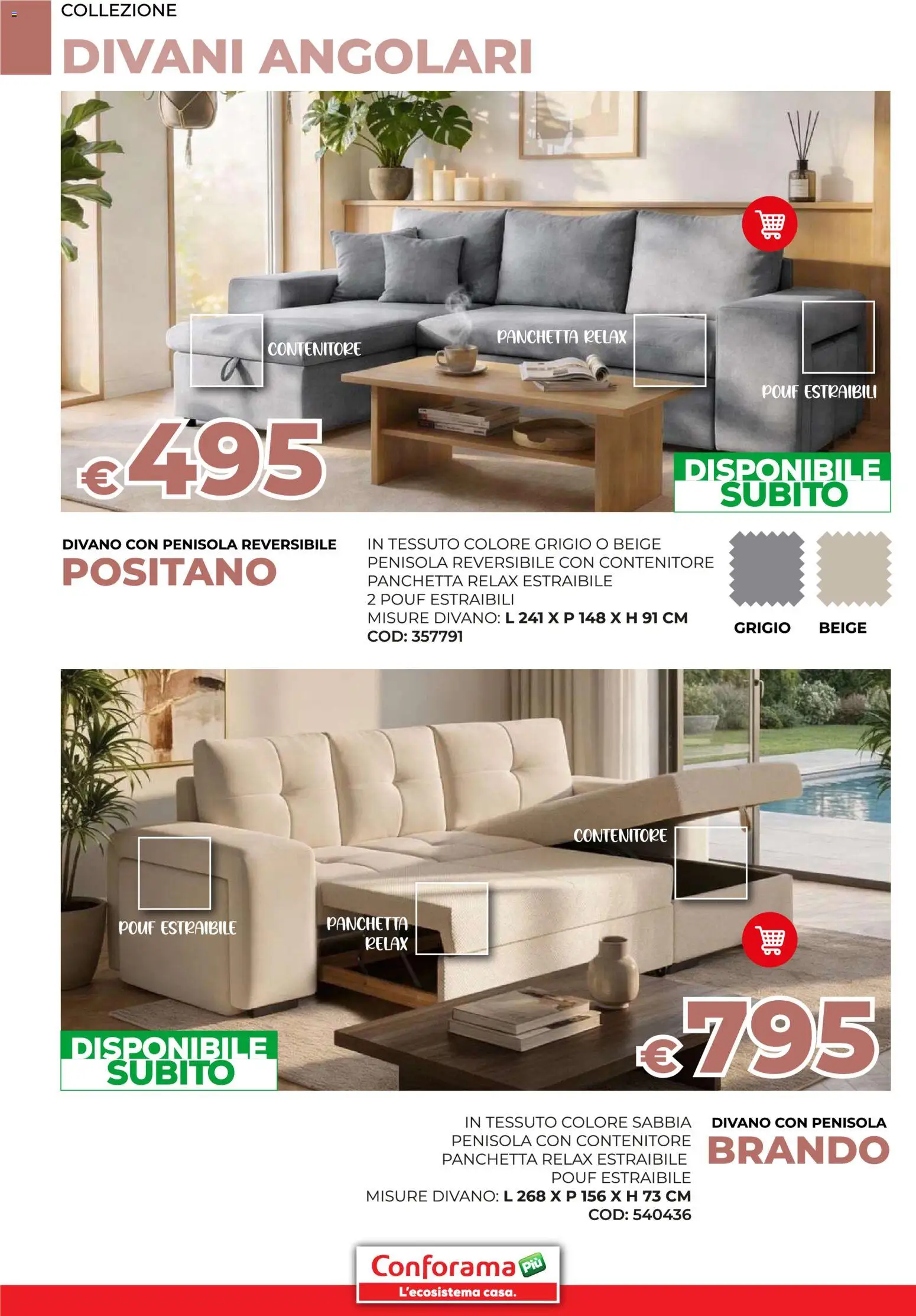Conforama Divani catalogo - pagina 20 - valido dal 11/02/2026