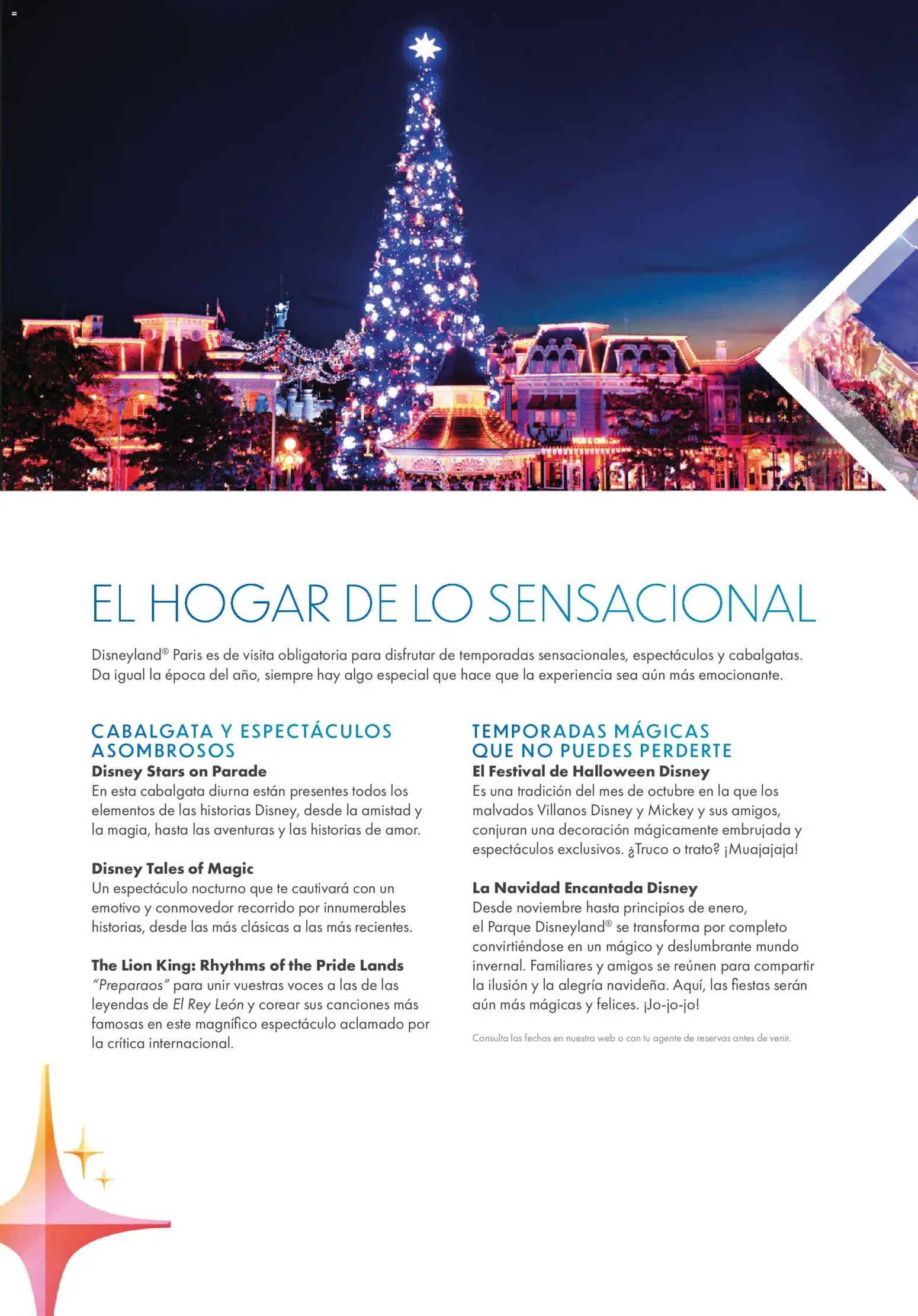 Viajes El Corte Inglés Folleto Disneyland Paris - Página de 20 - Válido desde 31/03/2026