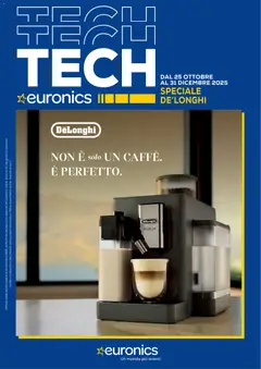 Anteprima Euronics De'Longhi catalogo valida dal 25/11/2025