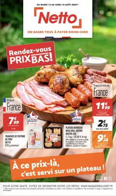 Aperçu Netto catalogue valable à partir du 12/08/2025
