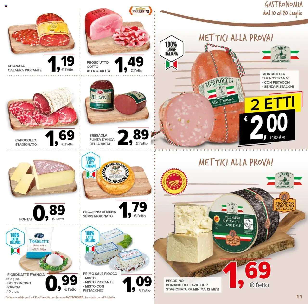 Volantino Todis	 - pagina 11 - valido dal 10/07/2025