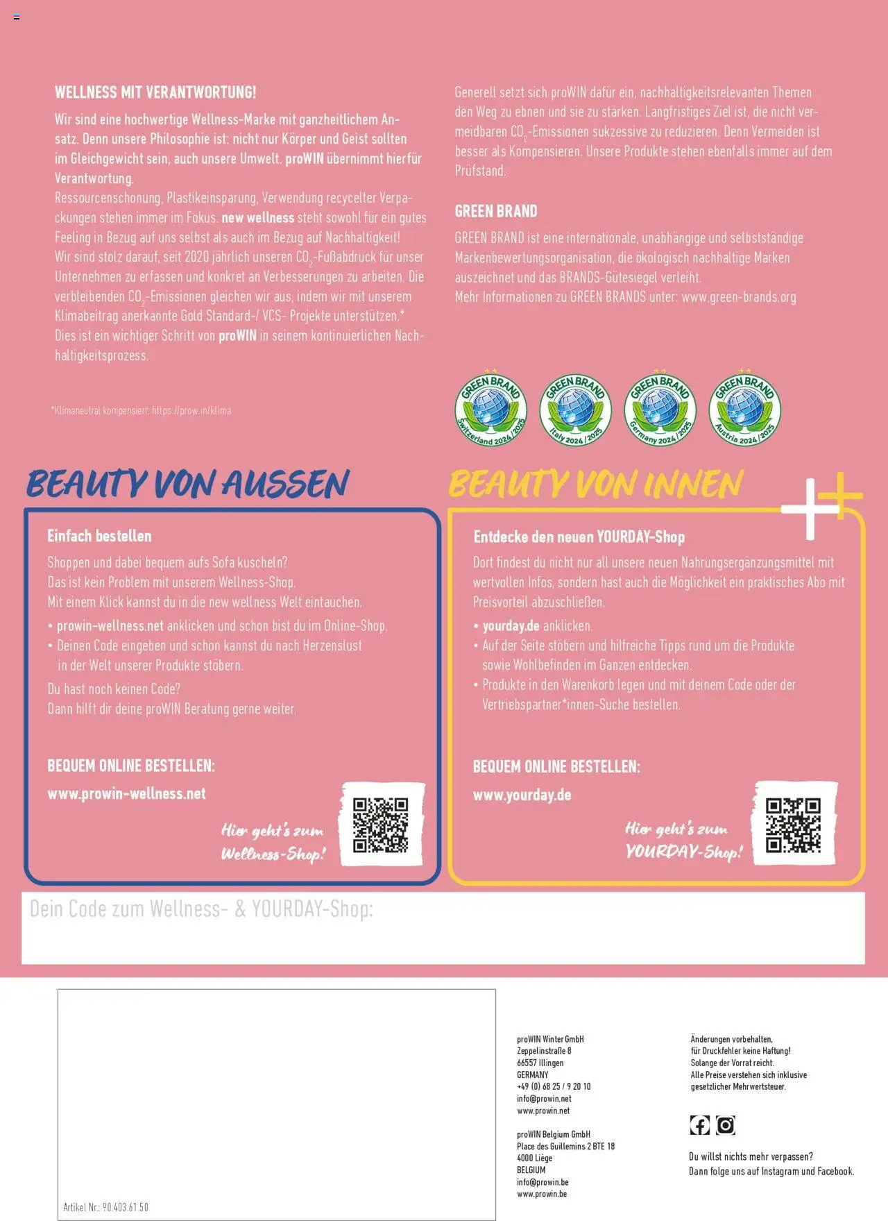 Katalog ProWin New Wellness  - Seite 56 - gültig ab 01.10.2025