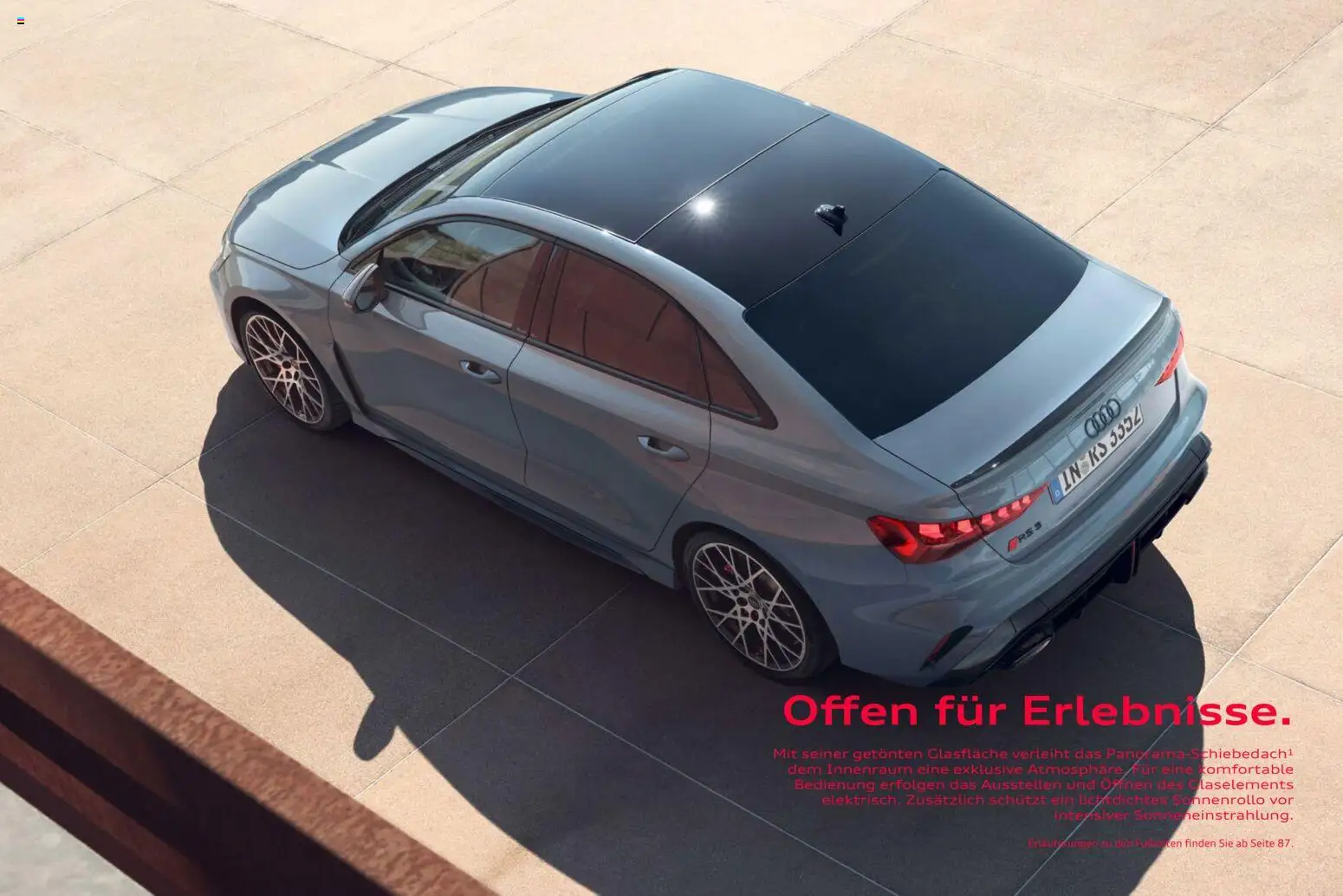 Audi RS 3 Sportback / RS 3 Limousine - Seite 11 - gültig ab 28.10.2025