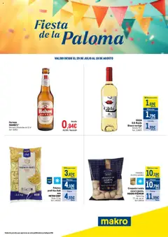 Vista previa del folleto Makro - Fiesta de La Paloma válido desde 29/07/2025