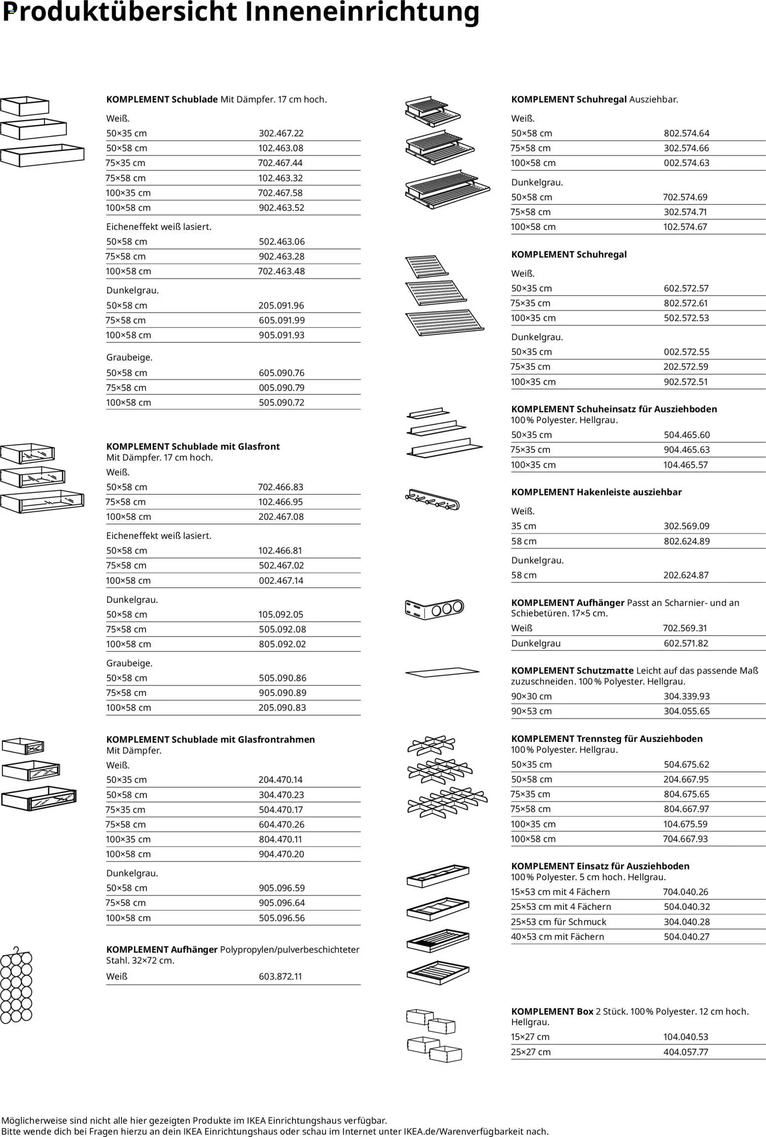 Ikea Individuelles Kleiderschranksystem  - Seite 11 - gültig ab 02.01.2026