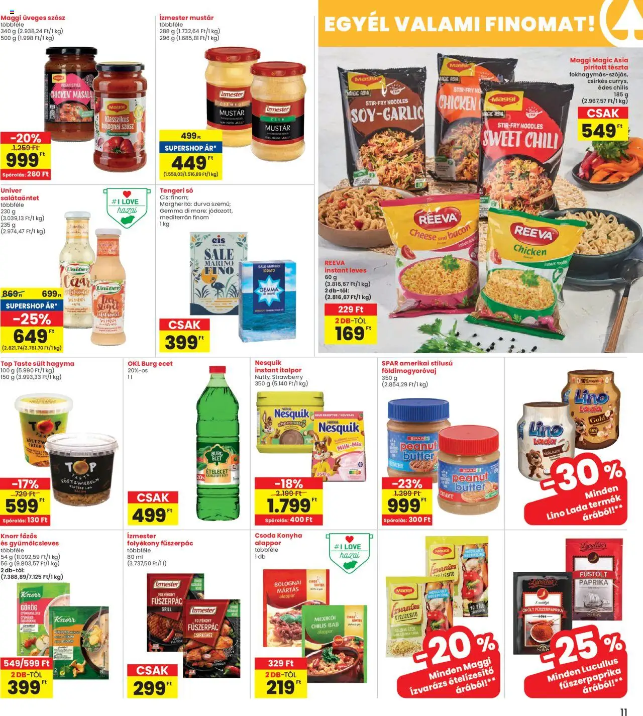 Interspar Akciós újság - 11oldal - érvényes 2025.07.17.-tól