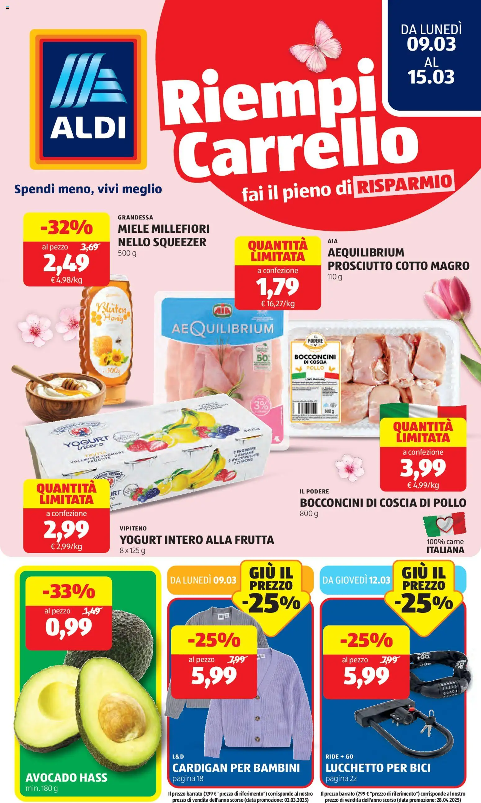 Aldi volantino - pagina 1 - valido dal 09/03/2026
