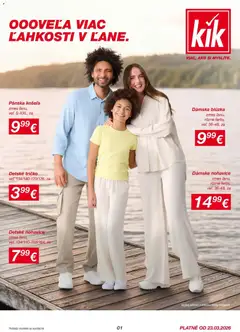 Kik leták platný od 23.03.2026