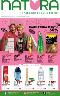 Podgląd Drogerie Natura Black Friday ważny od 23.10.2025