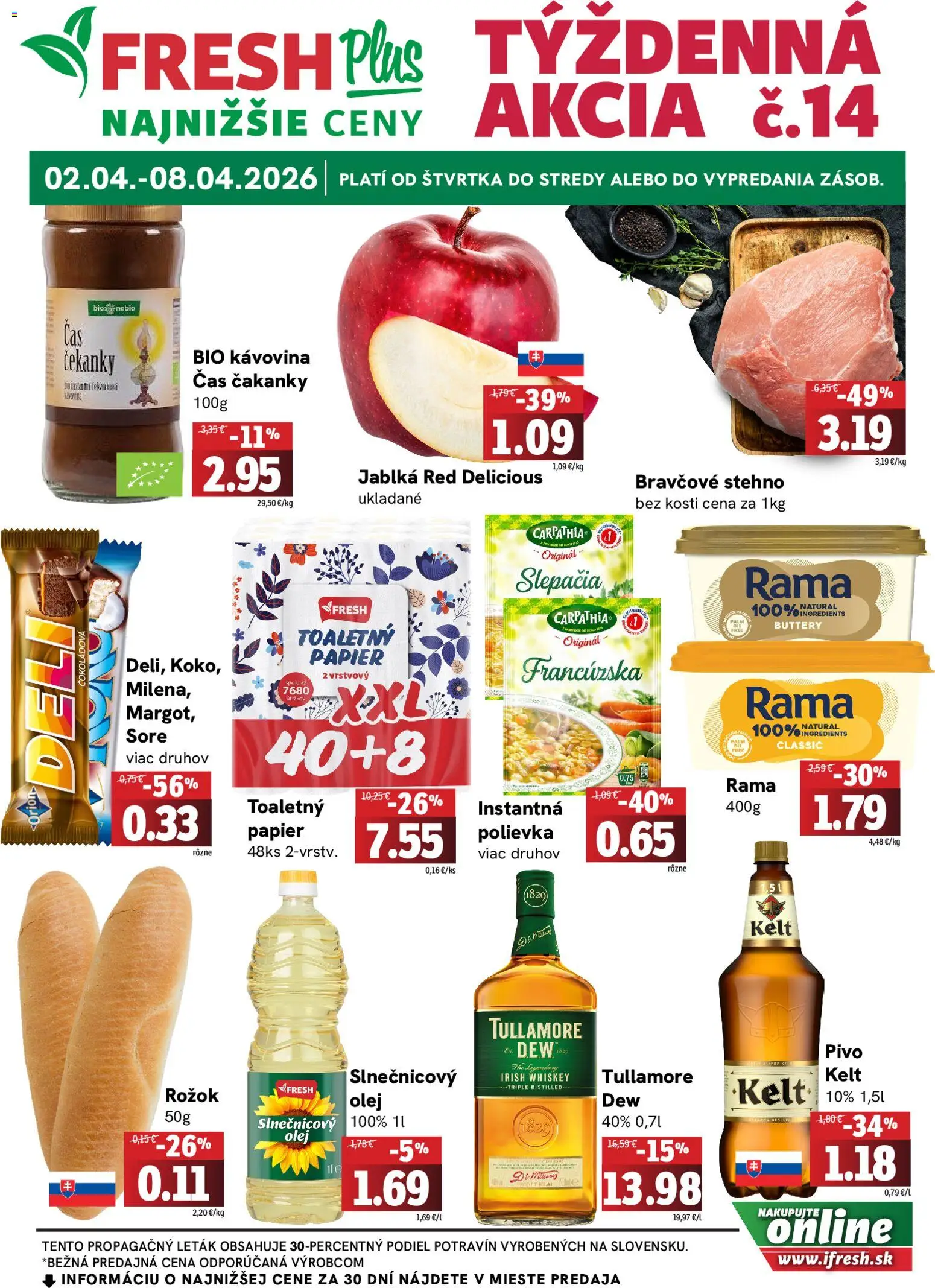 Fresh leták - strana 1- platný od 02.04.2026