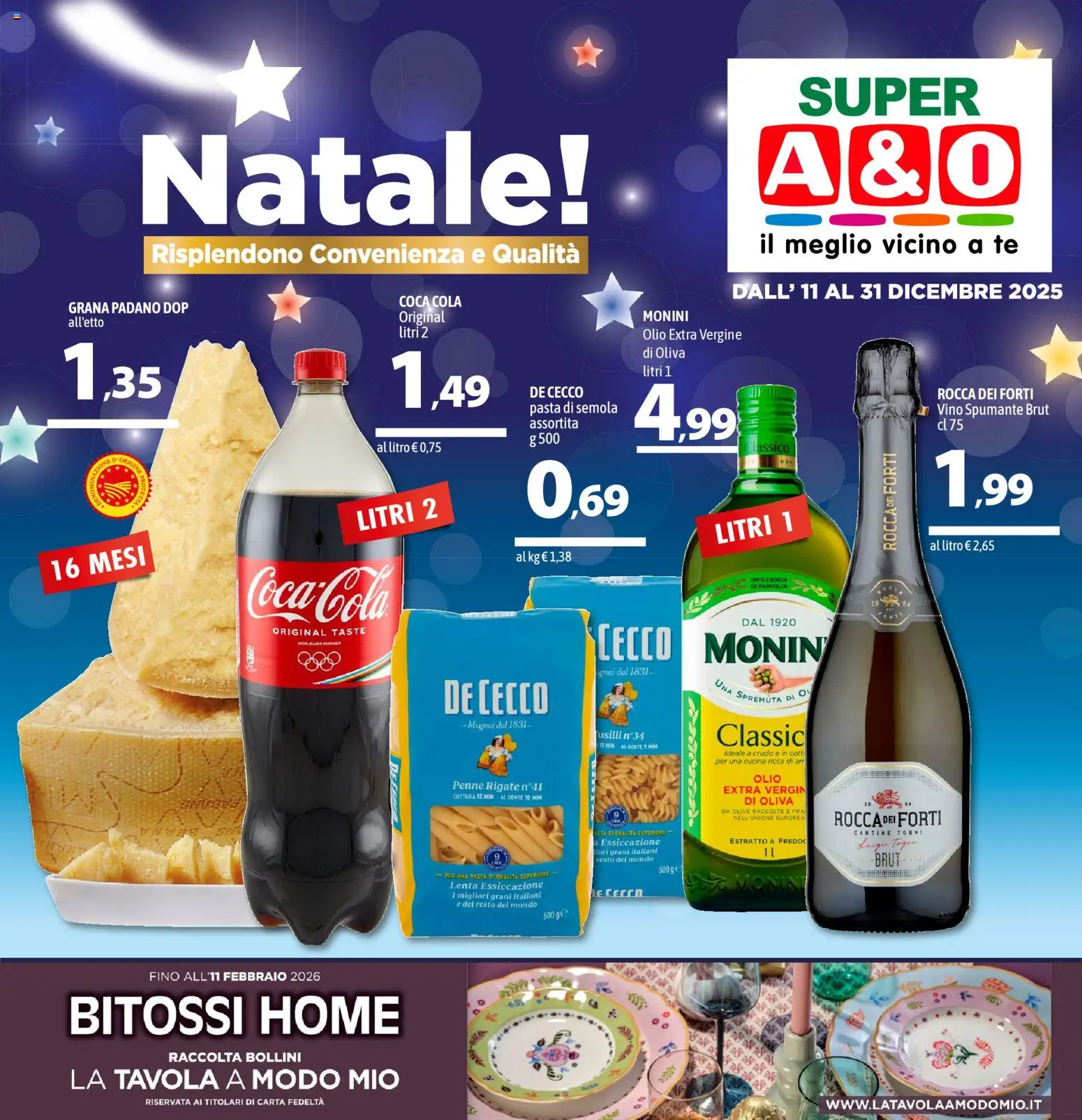 A&O Supermercato catalogo - pagina 1 - valido dal 11/12/2025
