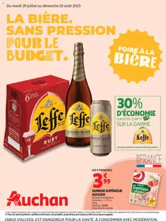 Aperçu Auchan prospectus valable à partir du 29/07/2025