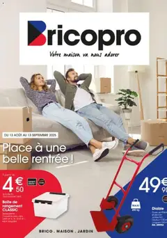 Aperçu Brico PRO catalogue valable à partir du 13/08/2025