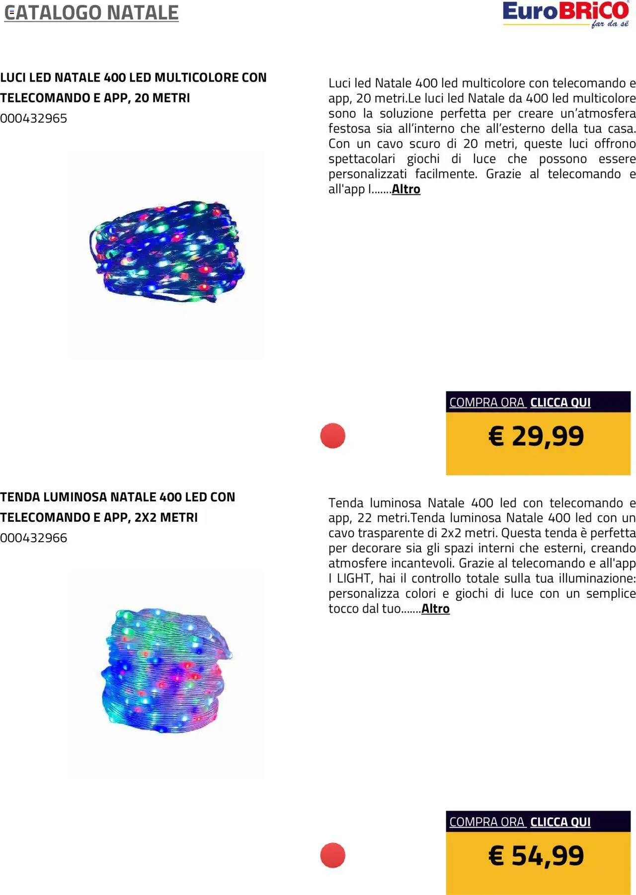 Eurobrico Natale catalogo - pagina 29 - valido dal 23/07/2025