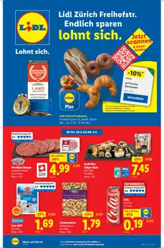 Vorschau Lidl Aktionen Neueröffnung Zürich gültig ab 26.02.2026