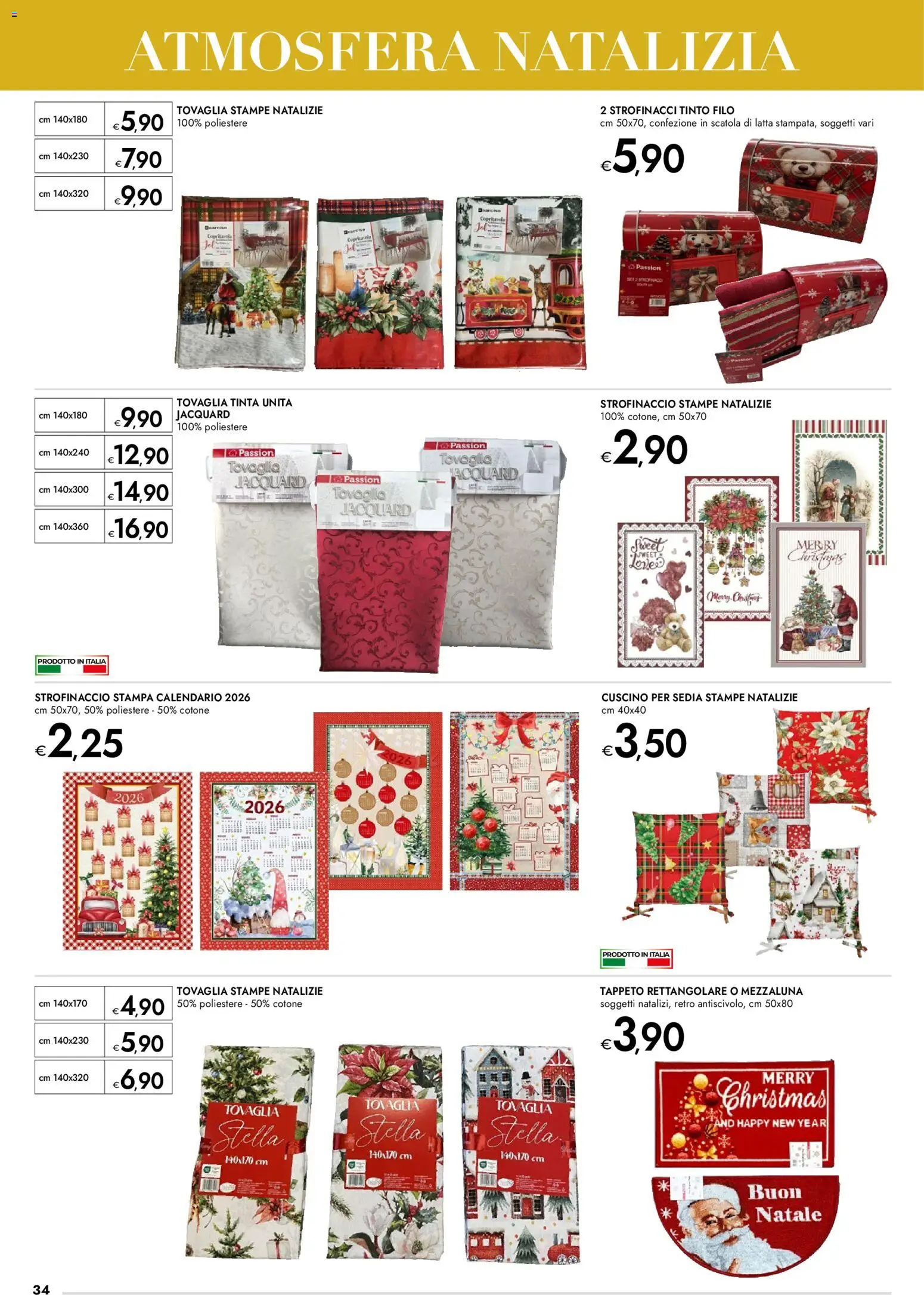 bennet Regali di Gusto catalogo - pagina 34 - valido dal 20/11/2025