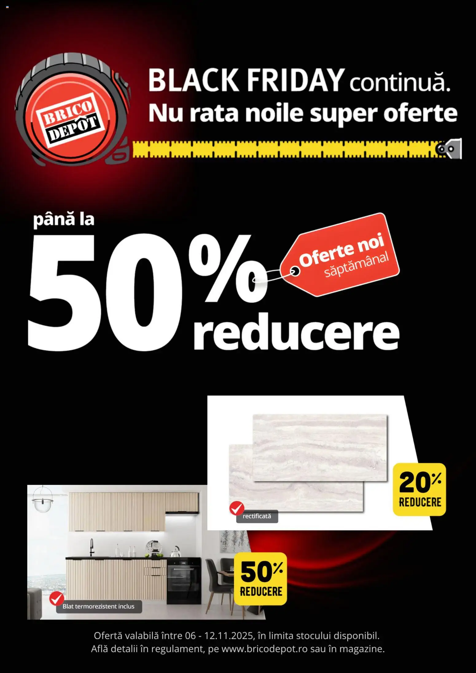 Brico Depot Black Friday - pagina 1- valabil de la 06.11.2025