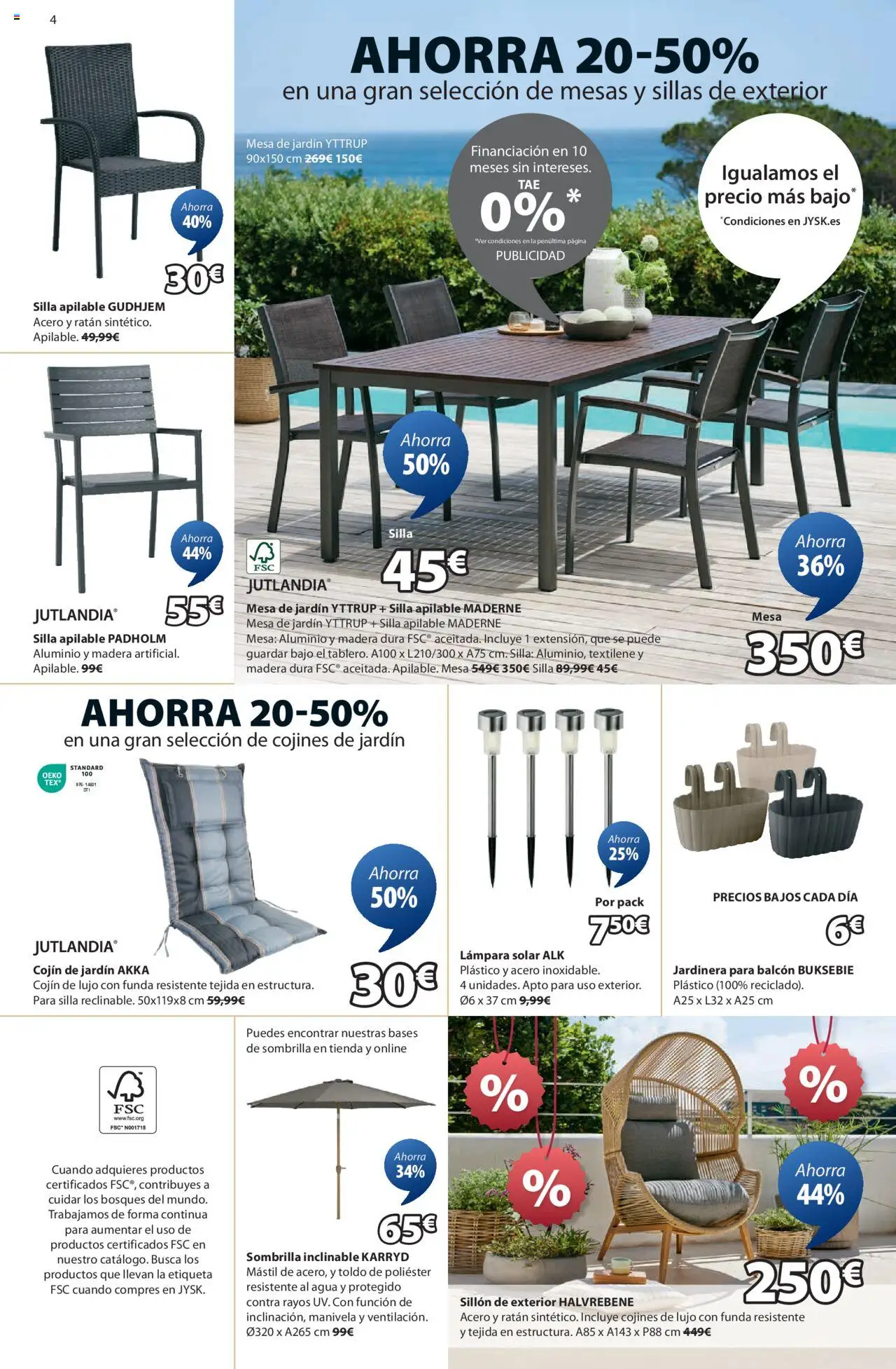 JYSK - Summer Sale - Página de 5 - Válido desde 17/07/2025