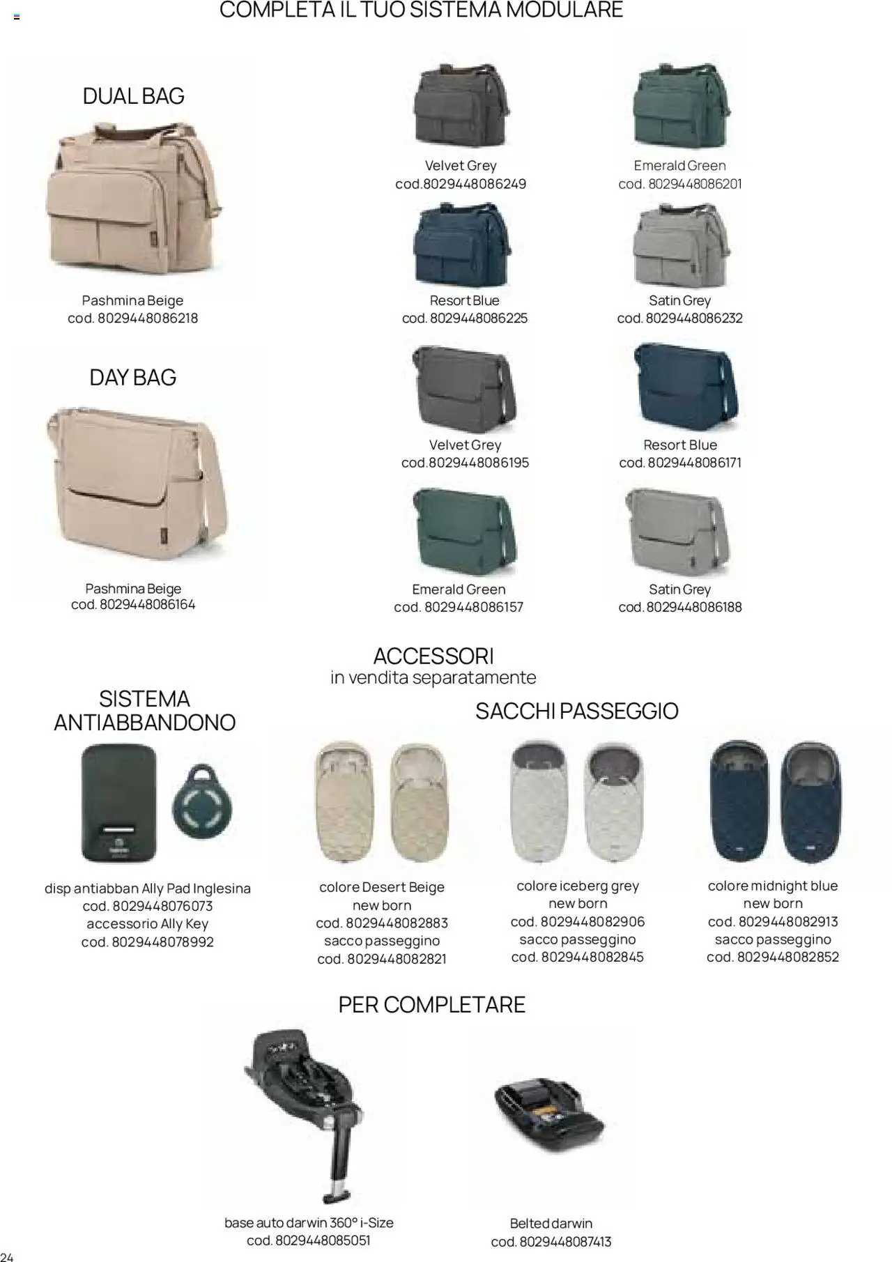 Catalogo Il Sistema Modulare Prenatal	 - pagina 19 - valido dal 01/01/2025