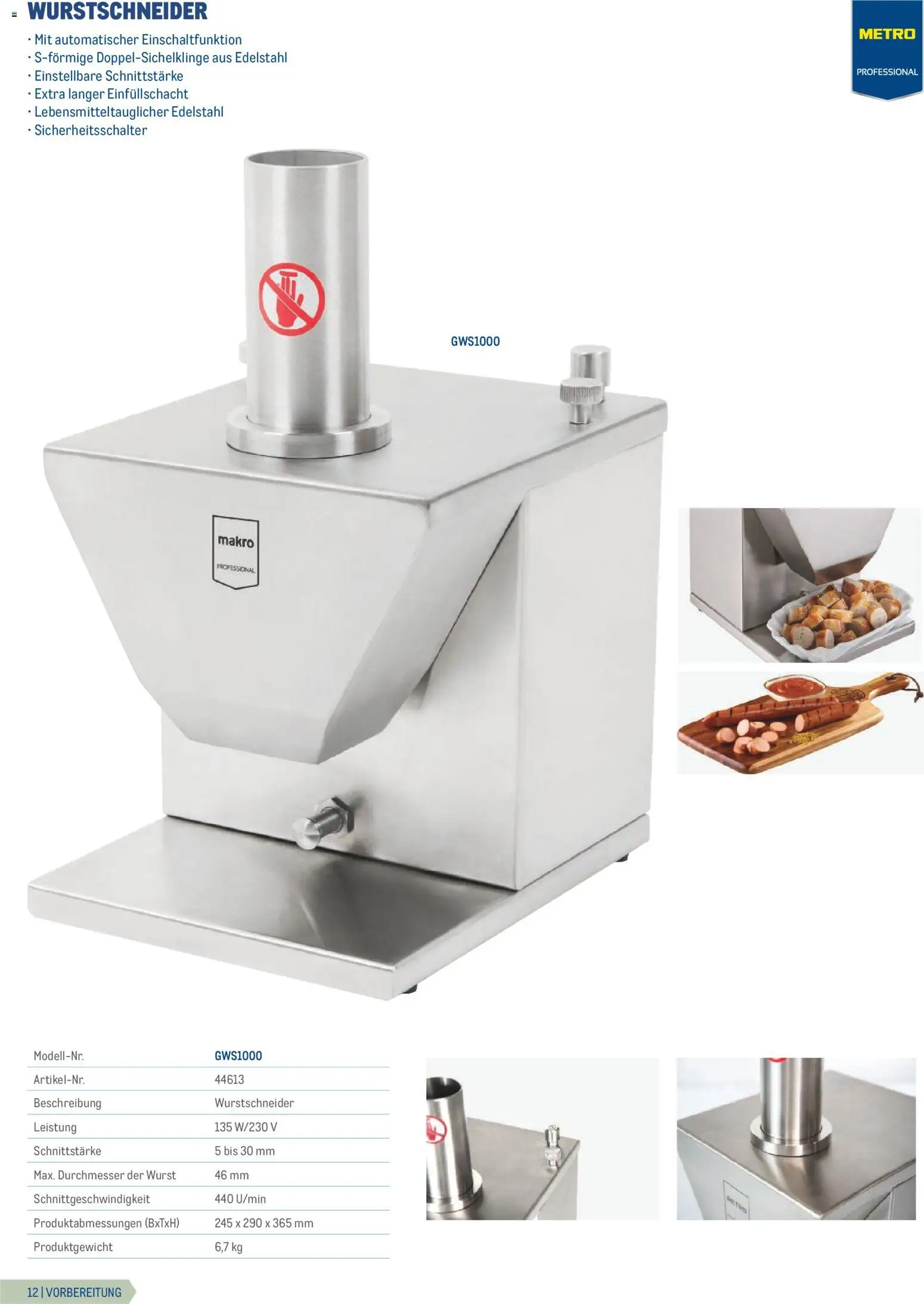 Metro Gastrogeräte - page 12- valid from 23.02.2026