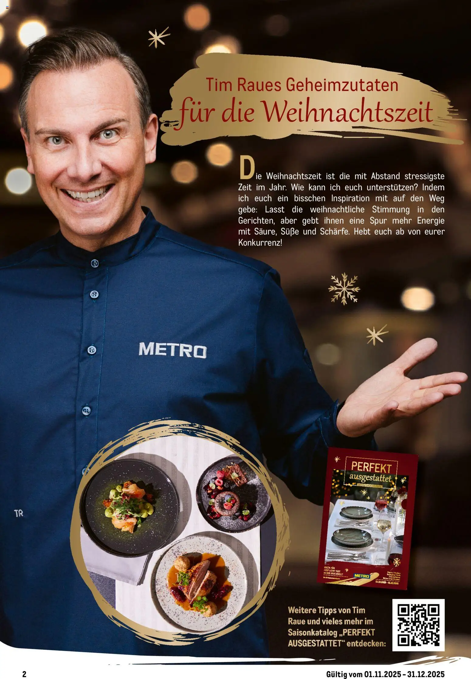 Metro Saisonkatalog Festliche Momente - Seite 2 - gültig ab 01.11.2025