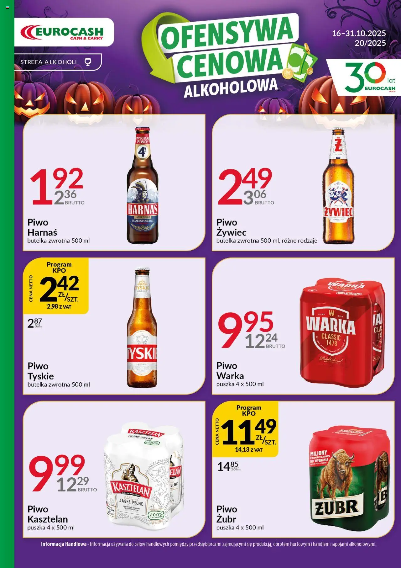 Eurocash Gazetka - Ofensywa Alkoholowa - strona 1- ważny od 16.10.2025