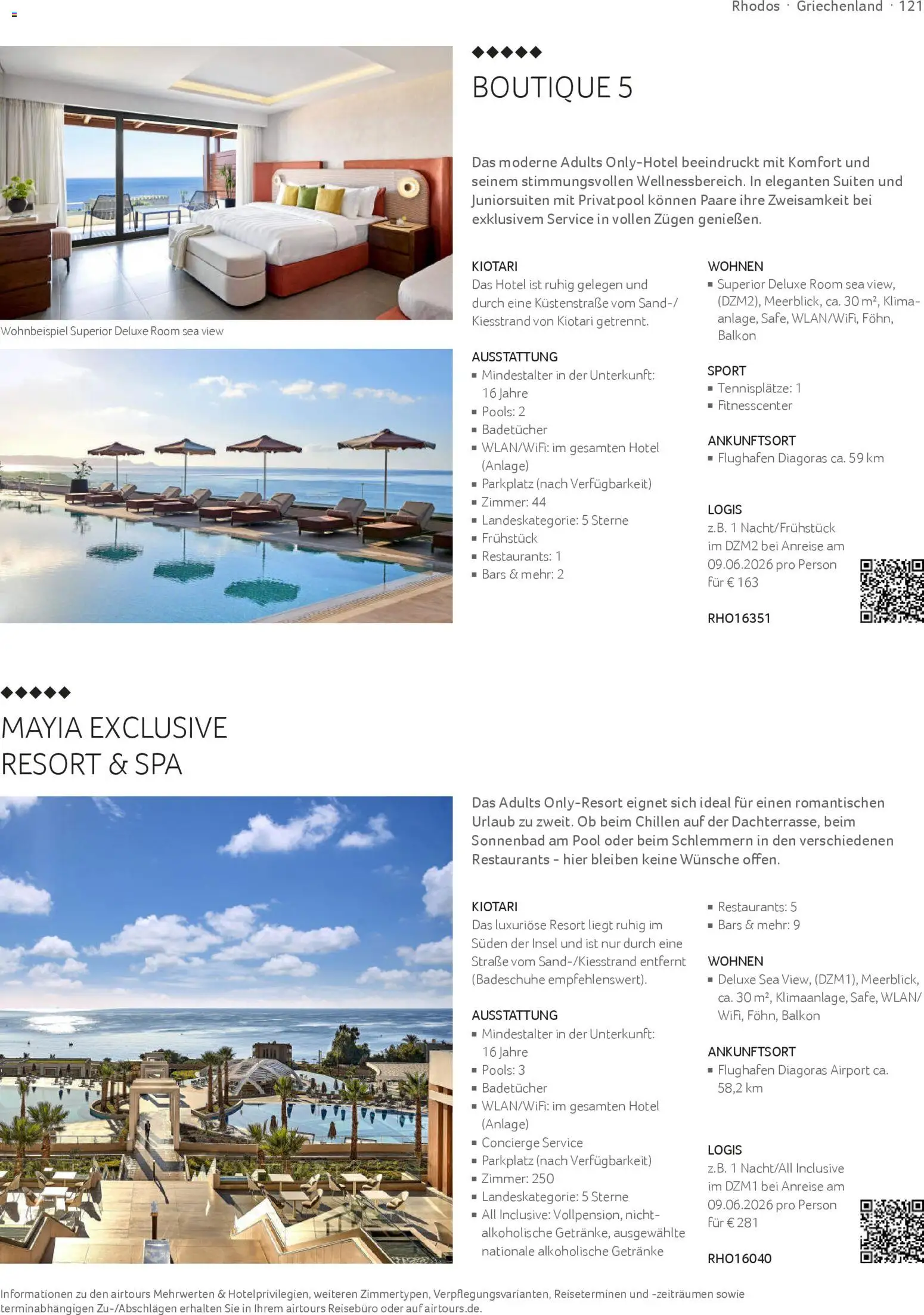 Aida Airtours Erstklassige Europareisen - Seite 121 - gültig ab 30.10.2025