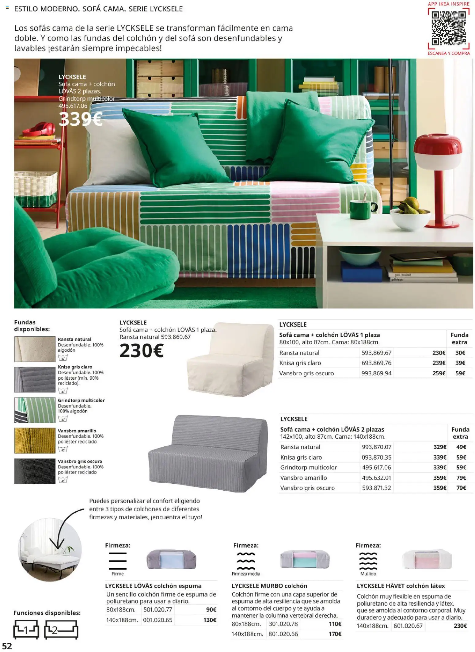 Catálogo IKEA Sofás - Página de 52 - Válido desde 02/12/2025