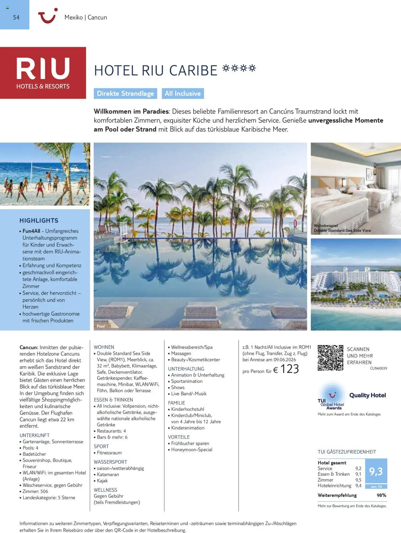 TUI Prospekt Mittelamerika & Karibik 2025/26	 - Seite 54 - gültig ab 01.11.2025