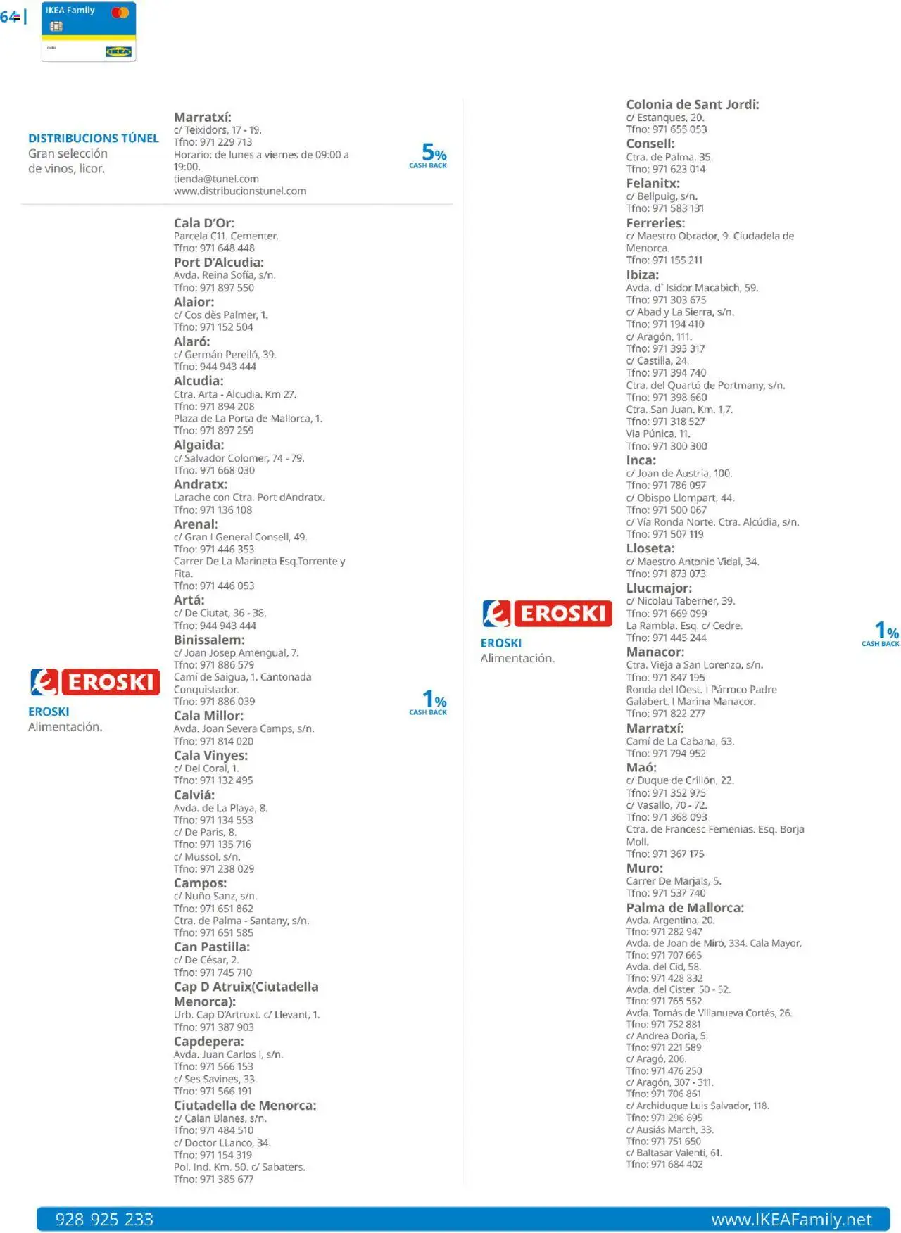 Catálogo IKEA Family - Página de 64 - Válido desde 01/10/2025