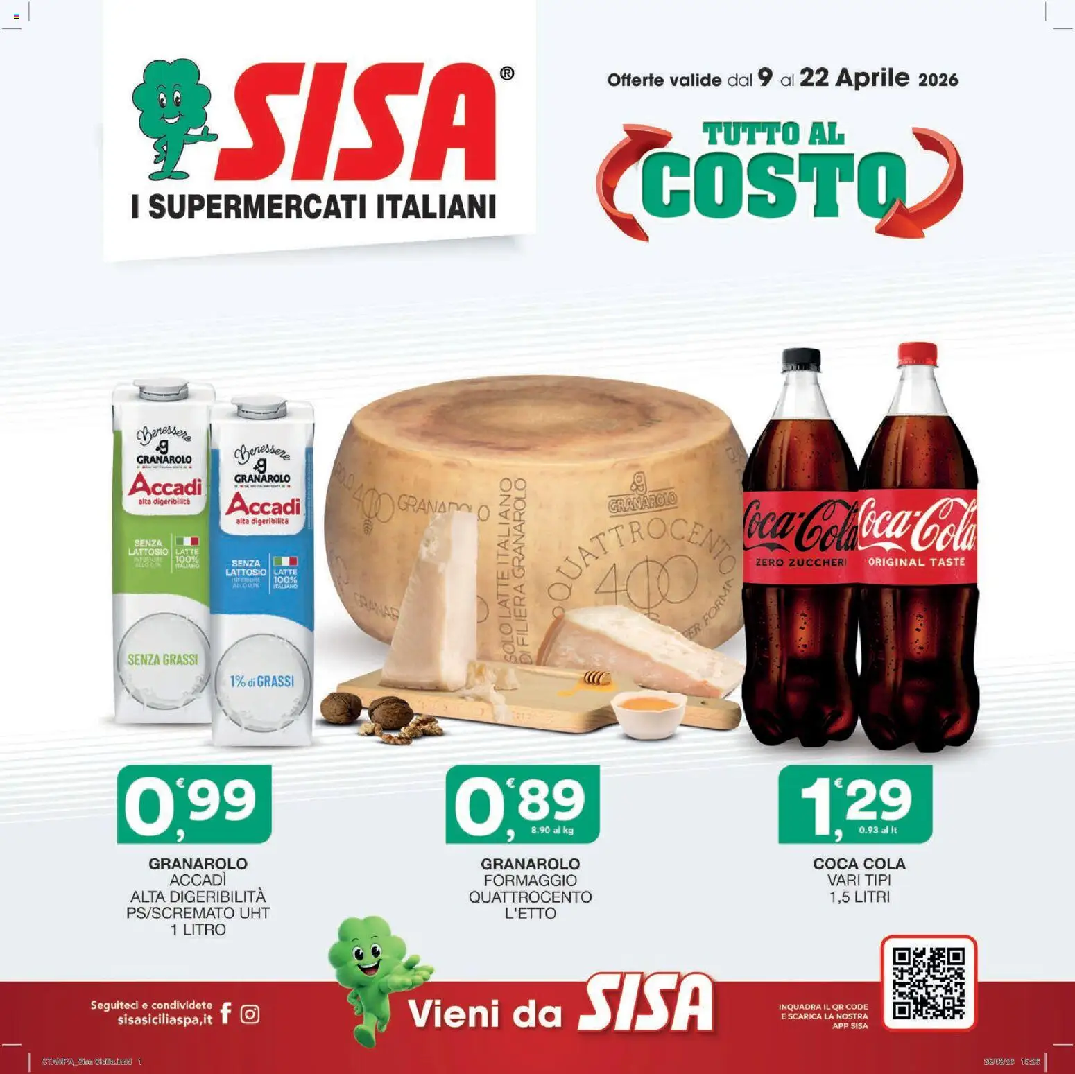 SISA volantino - pagina 1 - valido dal 09/04/2026