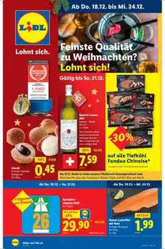 Vorschau Lidl Aktionen gültig ab 18.12.2025