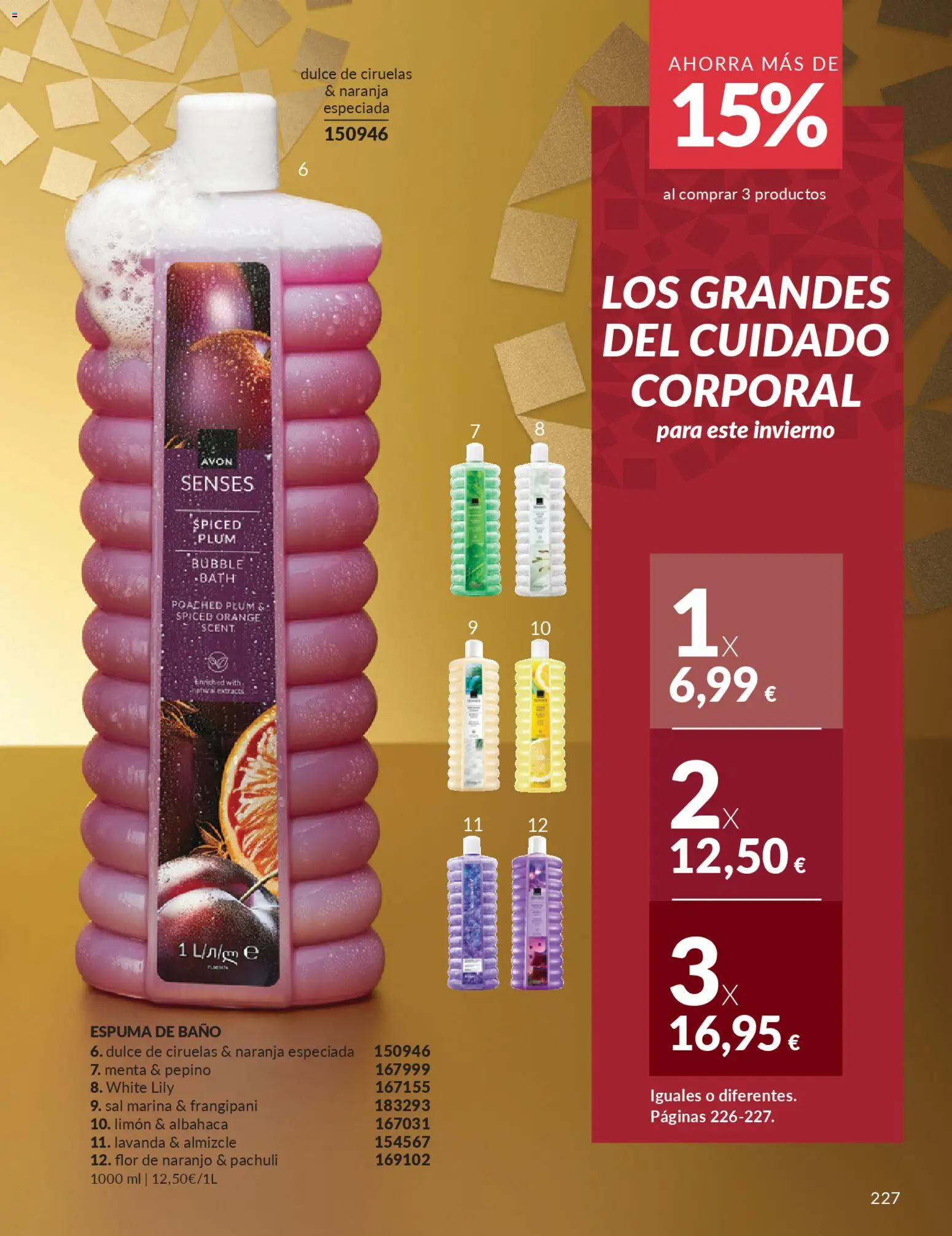 Catálogo AVON campaña 12 - Página de 227 - Válido desde 01/12/2025