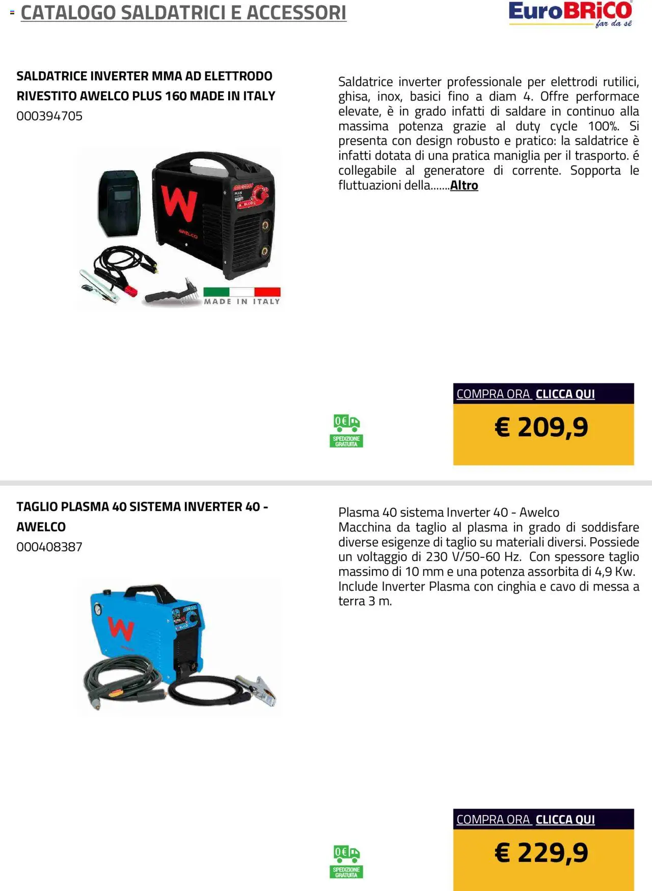 Eurobrico Saldatrici e accessori catalogo - pagina 16 - valido dal 23/07/2025