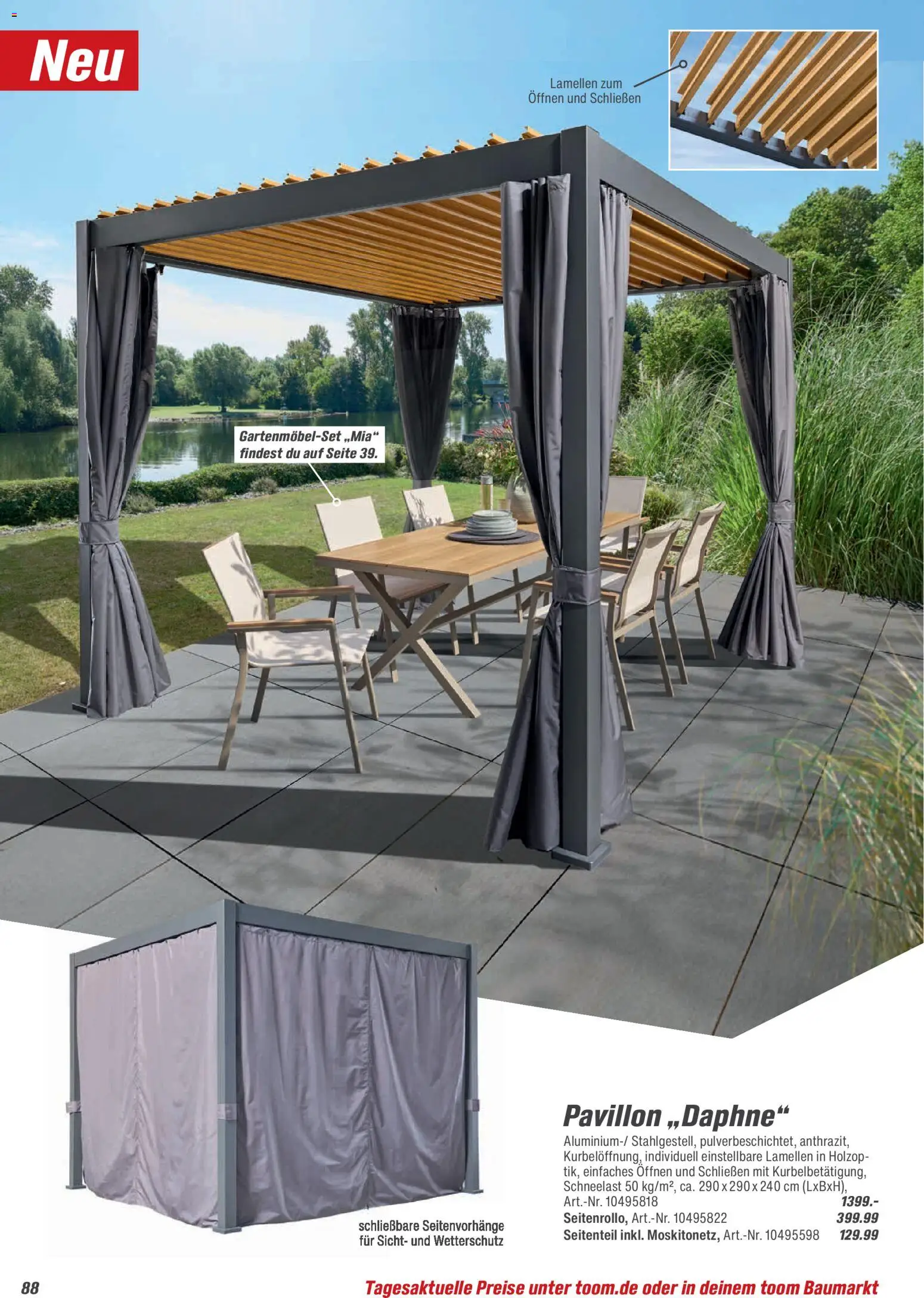 Toom Baumarkt  Gartenmöbel & Solar-Leuchten 2026 - Seite 88 - gültig ab 01.01.2026
