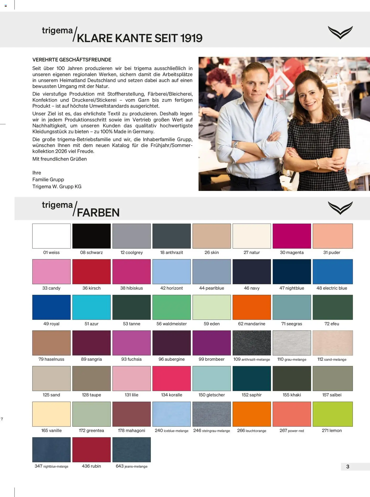 Trigema Prospekt - Seite 3 - gültig ab 01.02.2026